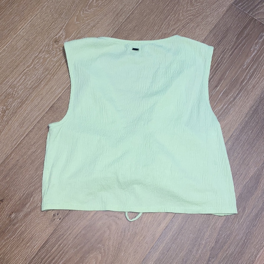 O’Neill Barkley Knit Tie Mint Tank Top - Picture 9 of 9
